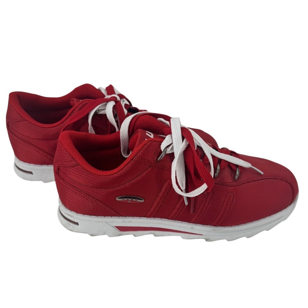 Lugz Changeover Mens Red Textile Low Top Sneakers Size 9 MCHG2V-600 - Picture 4 of 9
